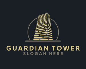 Business Skyscraper Building logo design