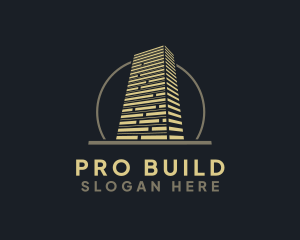 Business Skyscraper Building logo design