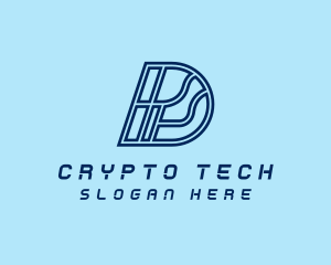 Crypto - Digital Crypto App logo design