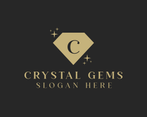 Sparkle Diamond Jewelry logo design