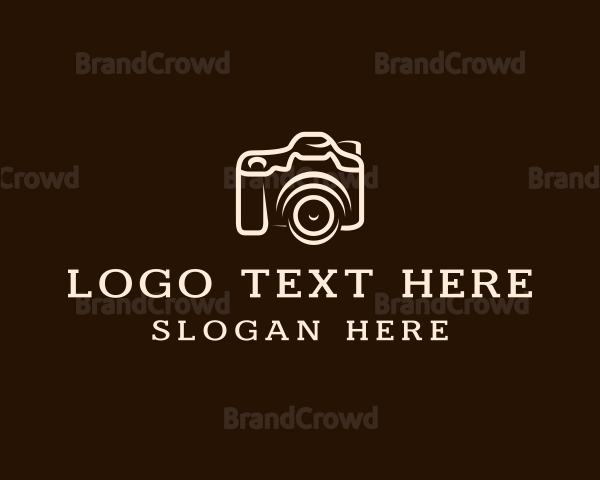 DSLR Camera Photography Logo