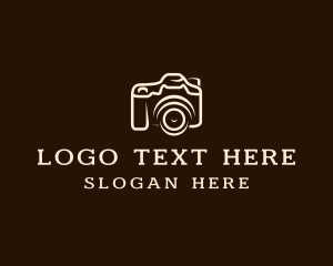 DSLR Camera Photography logo design