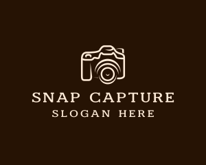 Capture - DSLR Camera Photography logo design