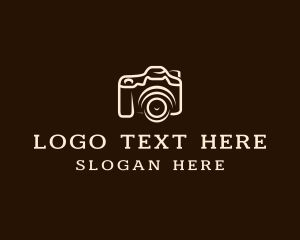 Camera - DSLR Camera Photography logo design