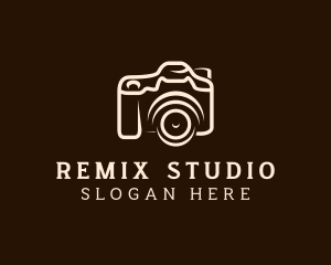 DSLR Camera Photography logo design