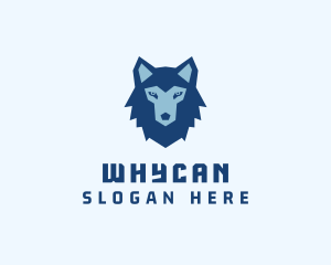 Wild Hunting Wolf Logo