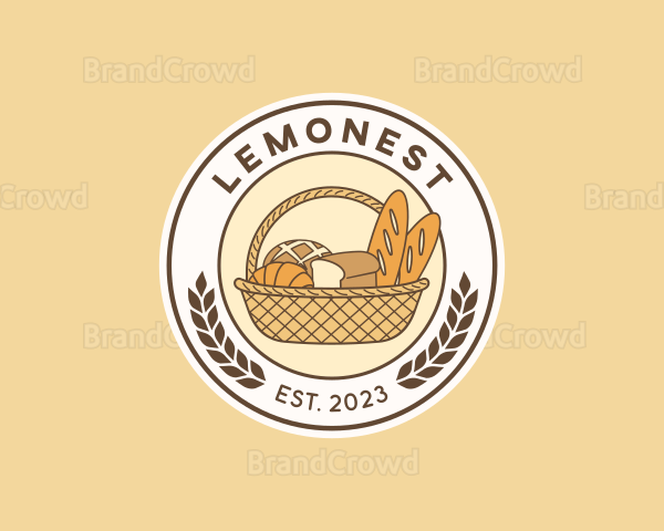 Bread Pastry Basket Logo