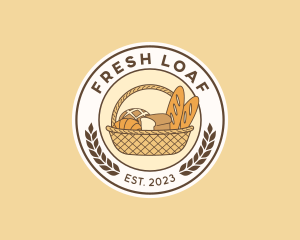 Bread - Bread Pastry Basket logo design