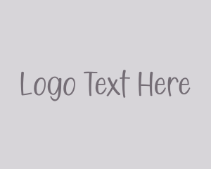 Casual - Simple Handwritten Business logo design