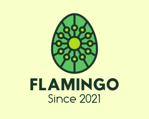 Poultry - Organic  Plant Egg logo design