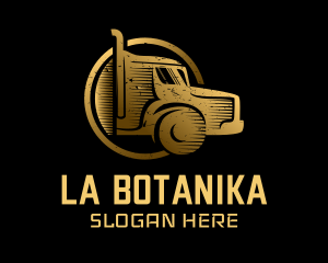 Golden Trucking Logistics Logo