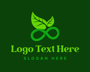 Fertilizer - Natural Plant Infinity logo design