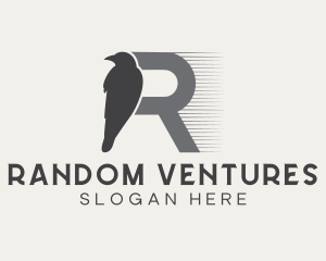 Raven Crow Aviary logo design