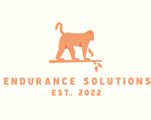 Wild Monkey Branch logo design