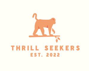 Wild Monkey Branch logo design