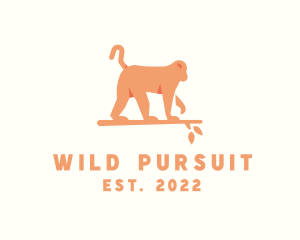 Wild Monkey Branch logo design