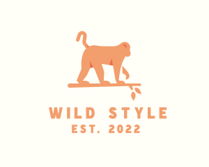Wild Monkey Branch logo design
