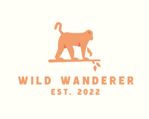 Wild Monkey Branch logo design