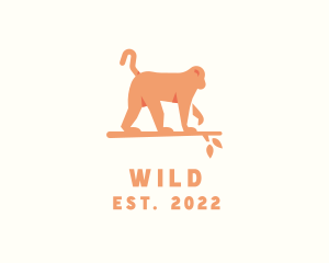 Wild Monkey Branch logo design