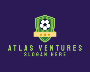 Soccer Ball Team Crest logo design