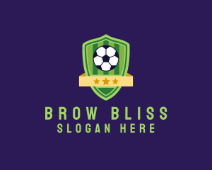 Soccer Ball Team Crest logo design