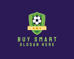 Soccer Ball Team Crest logo design