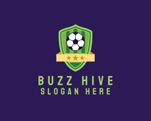 Soccer Ball Team Crest logo design