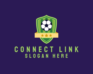 Soccer Ball Team Crest logo design