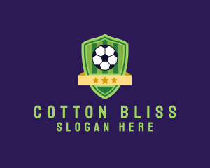 Soccer Ball Team Crest logo design