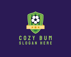 Soccer Ball Team Crest logo design