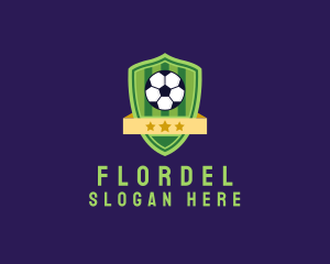 Soccer Ball Team Crest logo design