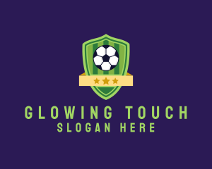 Soccer Ball Team Crest logo design