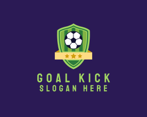 Soccer Ball Team Crest logo design
