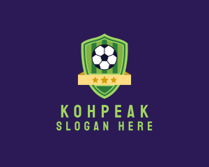 Soccer Ball Team Crest logo design