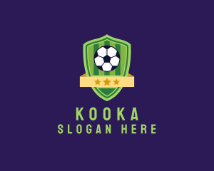 Soccer Ball Team Crest logo design