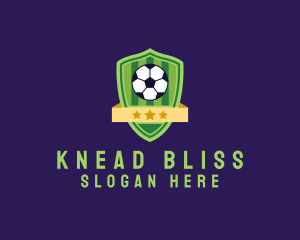 Soccer Ball Team Crest logo design