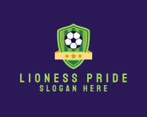 Soccer Ball Team Crest logo design