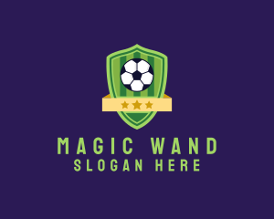 Soccer Ball Team Crest logo design