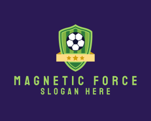 Soccer Ball Team Crest logo design