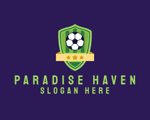 Soccer Ball Team Crest logo design