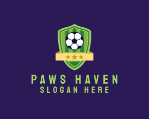 Soccer Ball Team Crest logo design