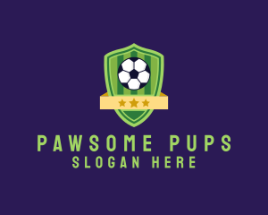 Soccer Ball Team Crest logo design