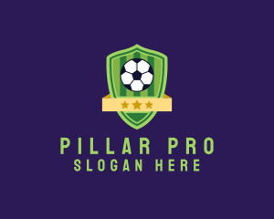 Soccer Ball Team Crest logo design