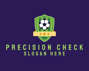 Soccer Ball Team Crest logo design