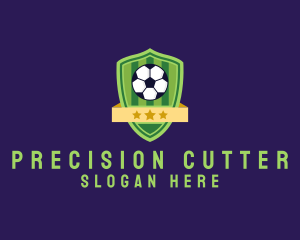 Soccer Ball Team Crest logo design