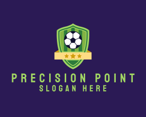 Soccer Ball Team Crest logo design