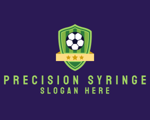 Soccer Ball Team Crest logo design