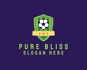 Soccer Ball Team Crest logo design