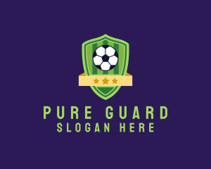 Soccer Ball Team Crest logo design