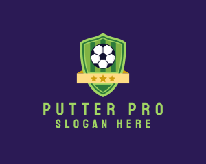 Soccer Ball Team Crest logo design